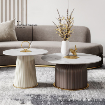 Combinación moderna de la mesa de centro de los muebles de la sala de estar